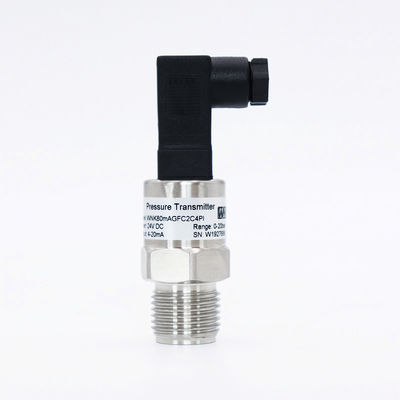 Sensor del transmisor de presión de agua 4.5V de WNK 4 - 20mA 0,5 - para el gas de aire