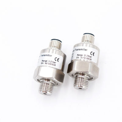 SS316 pequeño 10 transductor del sensor de la presión de la barra 4-20mA de la barra 20 para el vapor del gas líquido