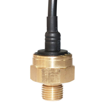Pequeño sensor de cobre amarillo de la presión de agua de WNK83mA 0.5-4.5v para el gas de aire