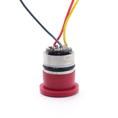 Aceite de silicio - sensor miniatura llenado de la presión diferenciada del FS del sensor 0,5% de la presión