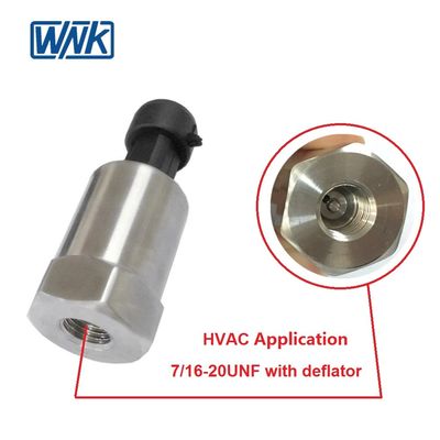 Sensor refrigerante de la presión de WNK para el gas agua-aire 0.5V-4.5V I2C 4-20mA