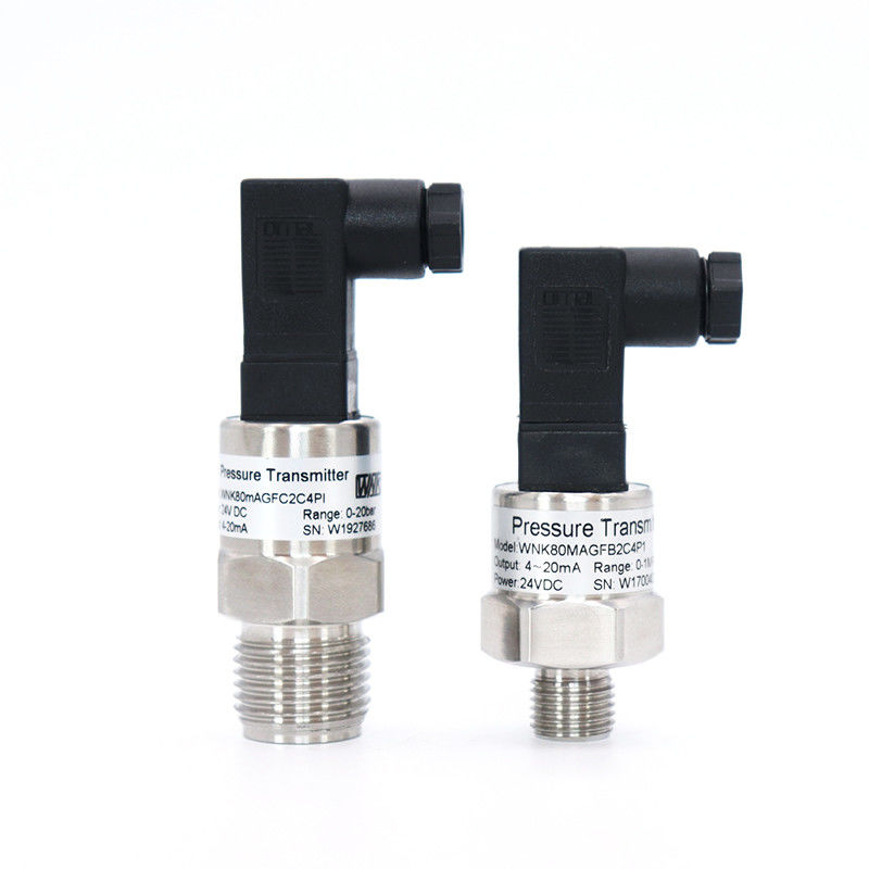 Sensor del transmisor de presión de agua 4.5V de WNK 4 - 20mA 0,5 - para el gas de aire