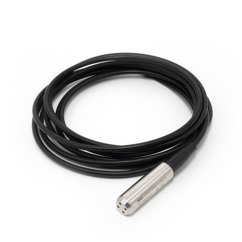 Sensor de nivel de agua sumergible con rango 0-1~200 MH2O y fuente de alimentación de 12-36V
