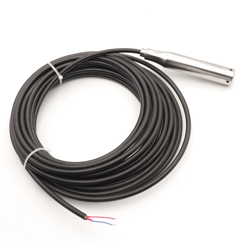 Transmisor de nivel sumergible de salida personalizable para fuente de alimentación de 24VDC, resistencia a la corrosión