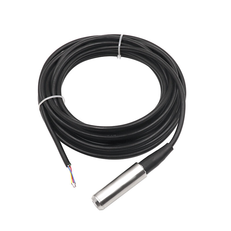 WNK Grado industrial 4-20mA SS304/SS316L Sensor de nivel del tanque de líquido 0,5% de precisión para el tratamiento hidrostático de aguas residuales