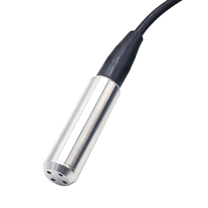 WNK sumergible 4-20mA RS485 Sensor de nivel de agua de tipo inserto Transmisor de nivel de líquido para tanque de agua piscina río