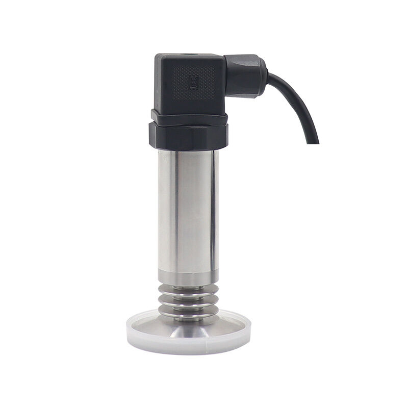 Sensor de presión 316L CE Transmisor de presión sanitario Sensor de presión del diafragma para el tanque de leche y el procesamiento de jugos