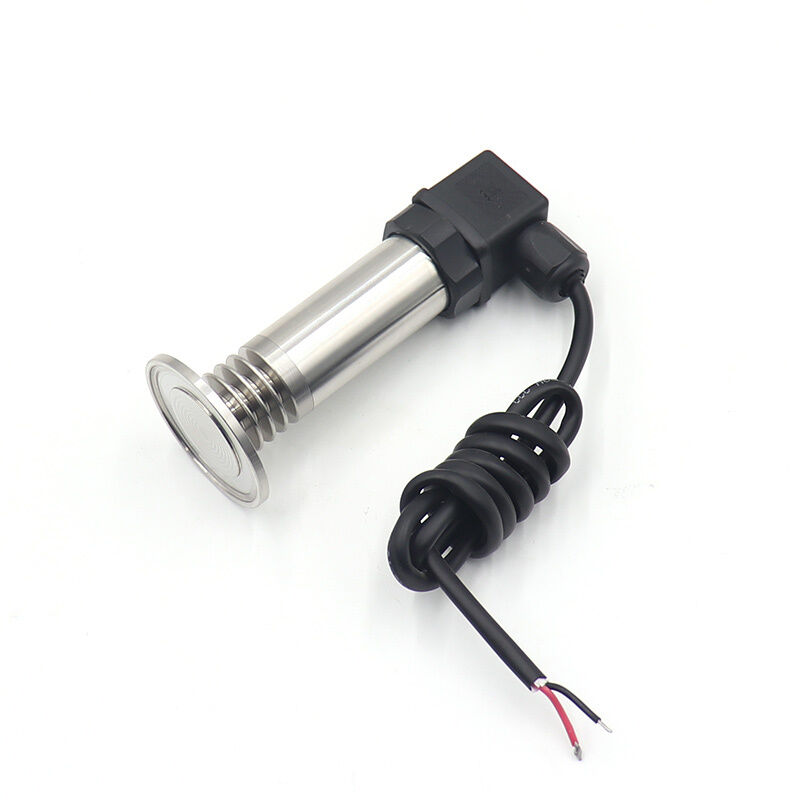 Sensor de presión 316L CE Transmisor de presión sanitario Sensor de presión del diafragma para el tanque de leche y el procesamiento de jugos