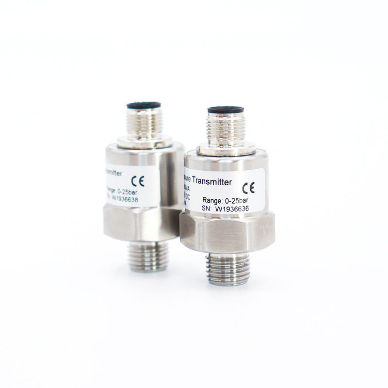 SS316 pequeño 10 transductor del sensor de la presión de la barra 4-20mA de la barra 20 para el vapor del gas líquido