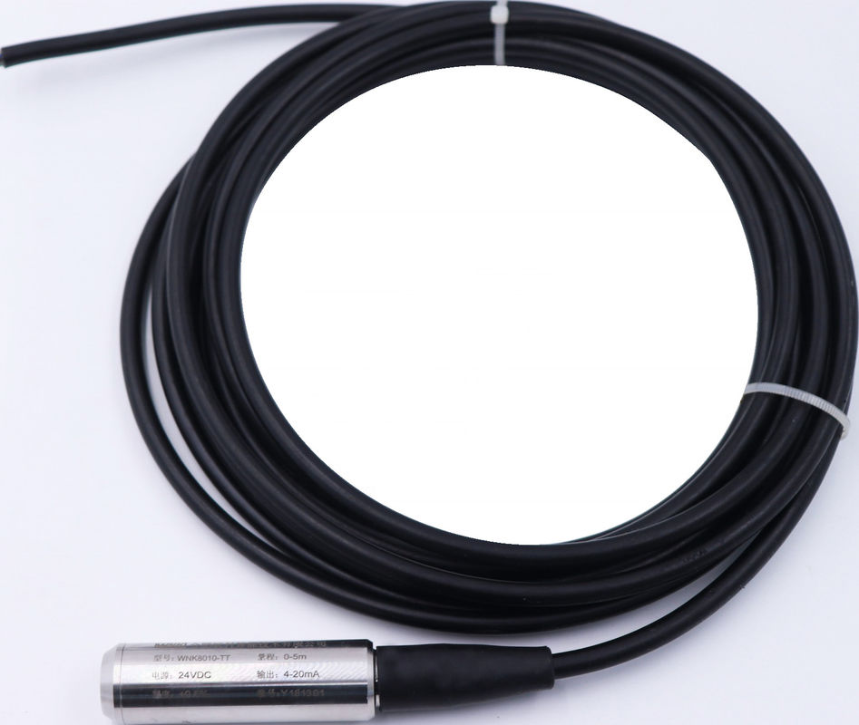 Transmisor líquido de acero inoxidable del sensor llano del saque del cable para el envase abierto