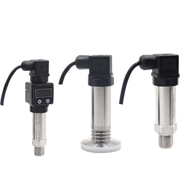 Sensor de presión 316L CE Transmisor de presión sanitario Sensor de presión del diafragma para el tanque de leche y el procesamiento de jugos