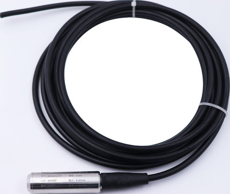24VDC sensor llano sumergible, transmisor del nivel del agua de IP68 RS485