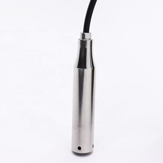 gama 4-20mA transmisor llano sumergible de Piezoresistance de 200 metros para el agua líquida
