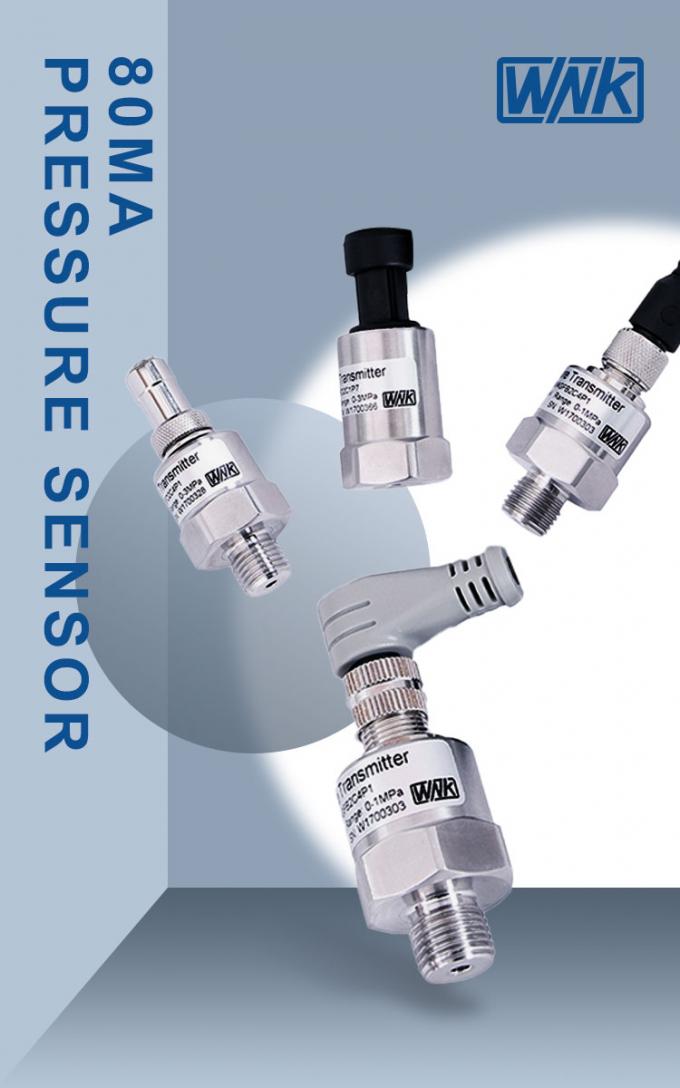 sensor de la presión del acuerdo de 0.5-4.5v 4-20ma para el agua del líquido del gas