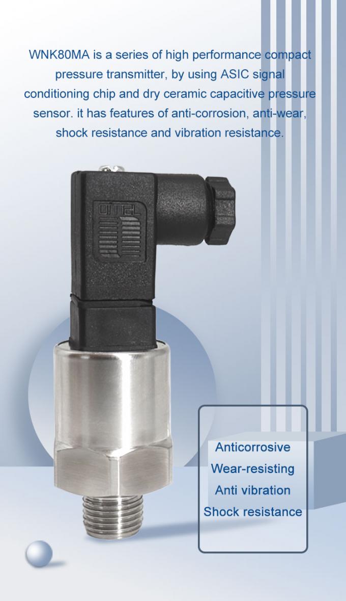0.5-4.5V 1-5V 4-20ma I2C modificó China para requisitos particulares Mini Water Air Pressure Sensor para la presión de la combustión
