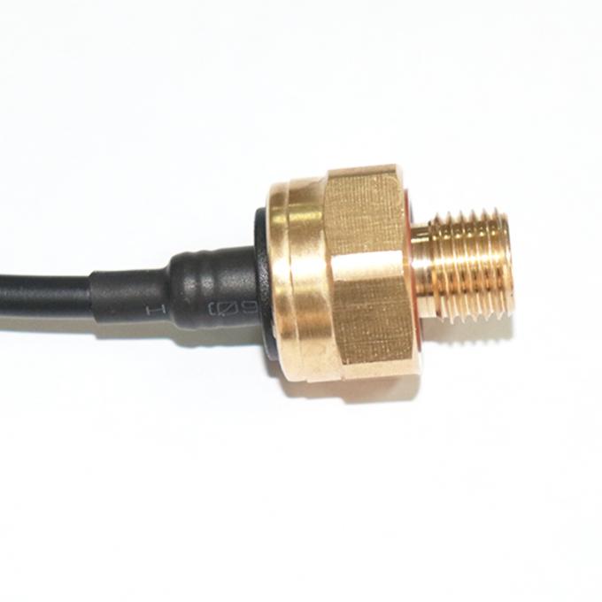 Bajo anti-corrosivo costo de la salida 0.5V-4.5V sensor capacitivo de cerámica de cobre amarillo de la presión